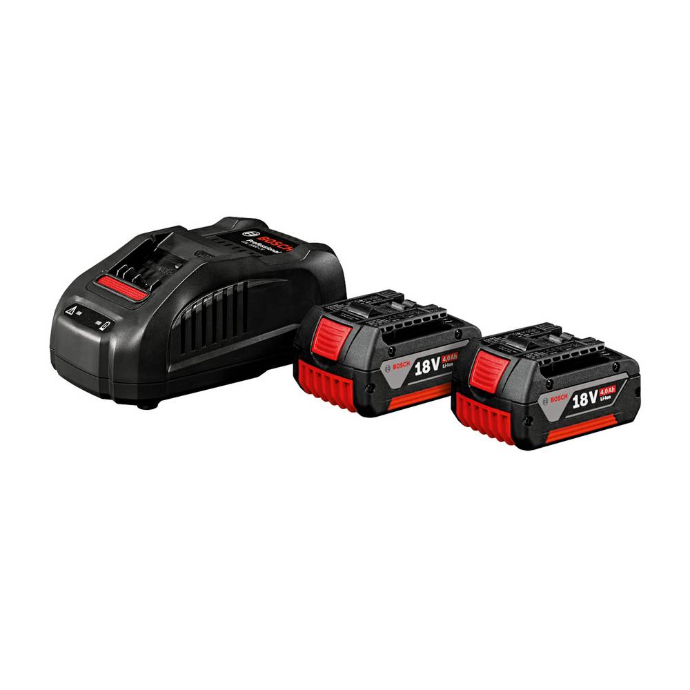 Cargador + 2 baterías recargables 18v - 4.0 ah