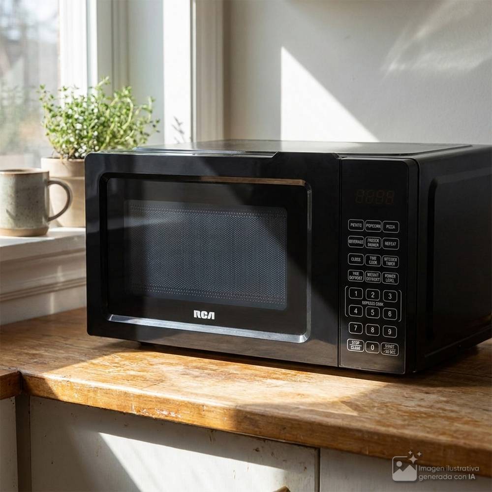 Horno microondas digital 0.7 pies negro