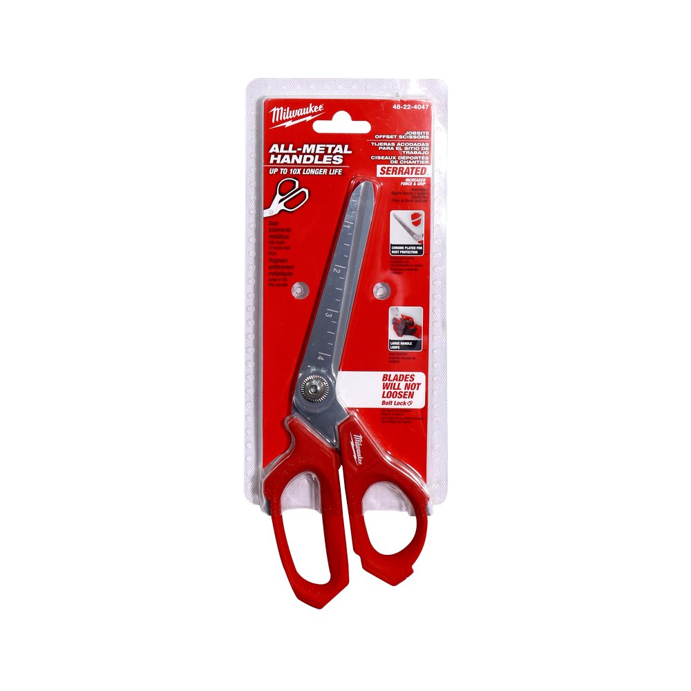 Tijera multiuso industrial curva 25.4 cm (10 pulg)