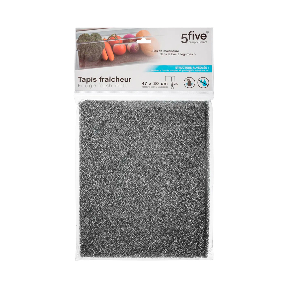 Alfombra antihumedad para alimentos 30 x 47 cm gris