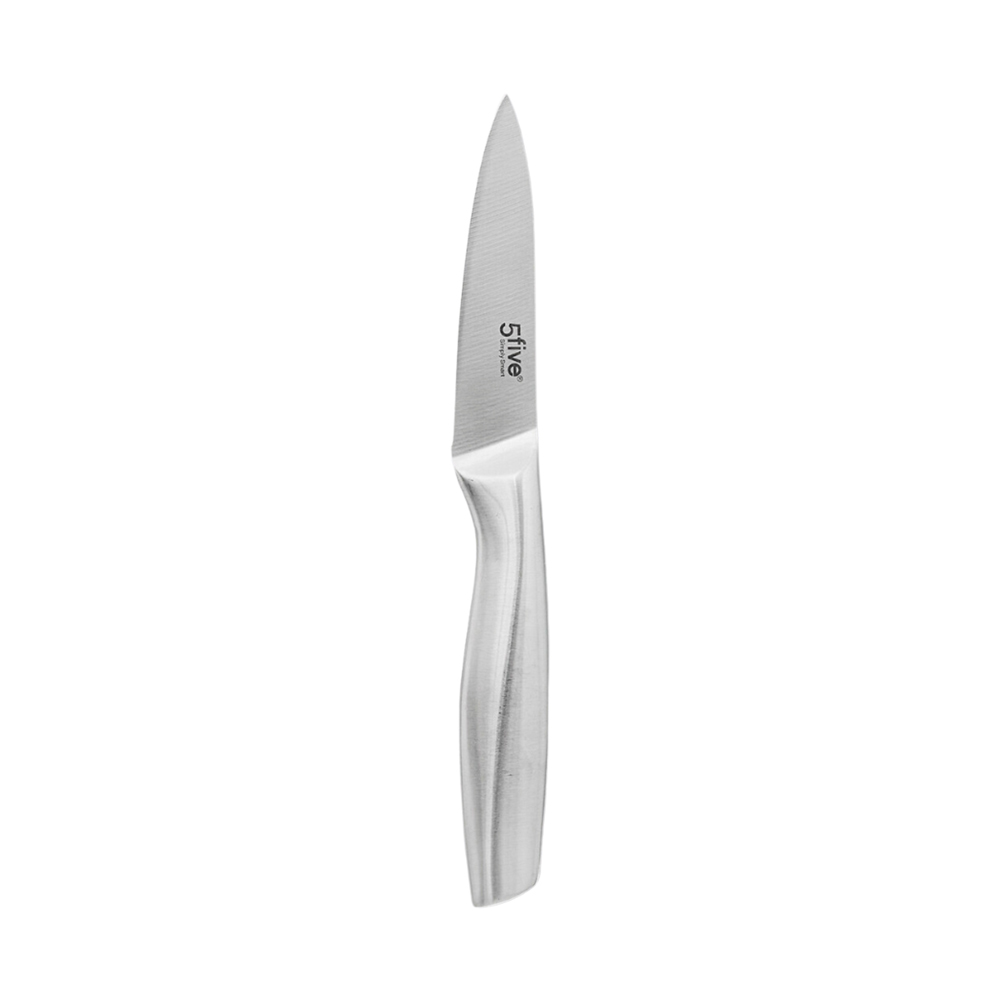 Cuchillo de acero inoxidable plateado 21 cm