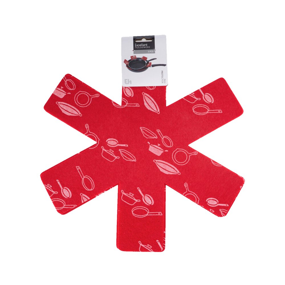 Protector separador de sartén 38cm - 3 piezas surtido
