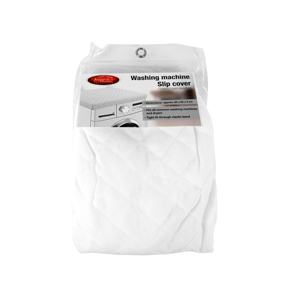 Cobertor para lavadora blanco