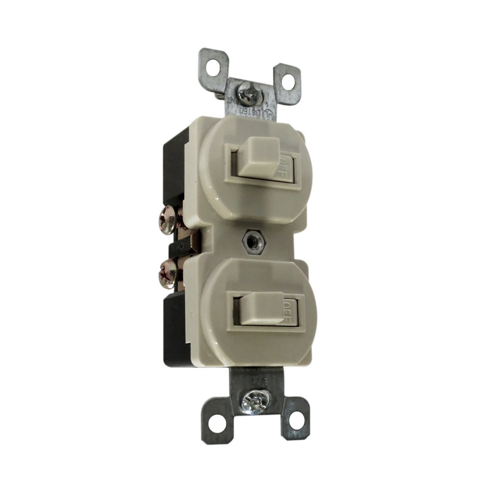 Interruptor doble 15a 125vacac