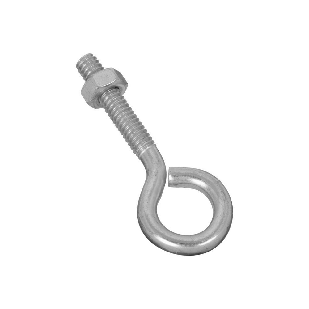 Perno argolla 1/4 x 2 1/2 pulg (6.35 mm x 63.5 mm)