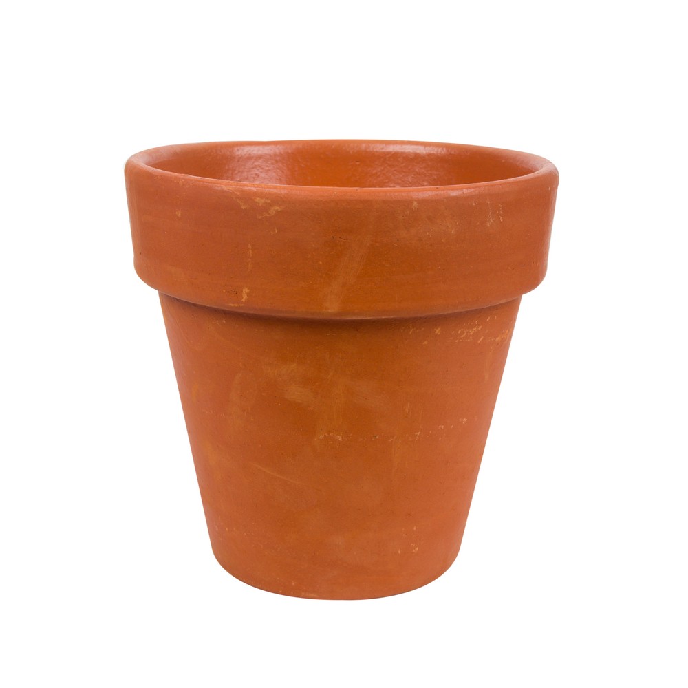 Maceta de barro tipo vaso 18x18 cm