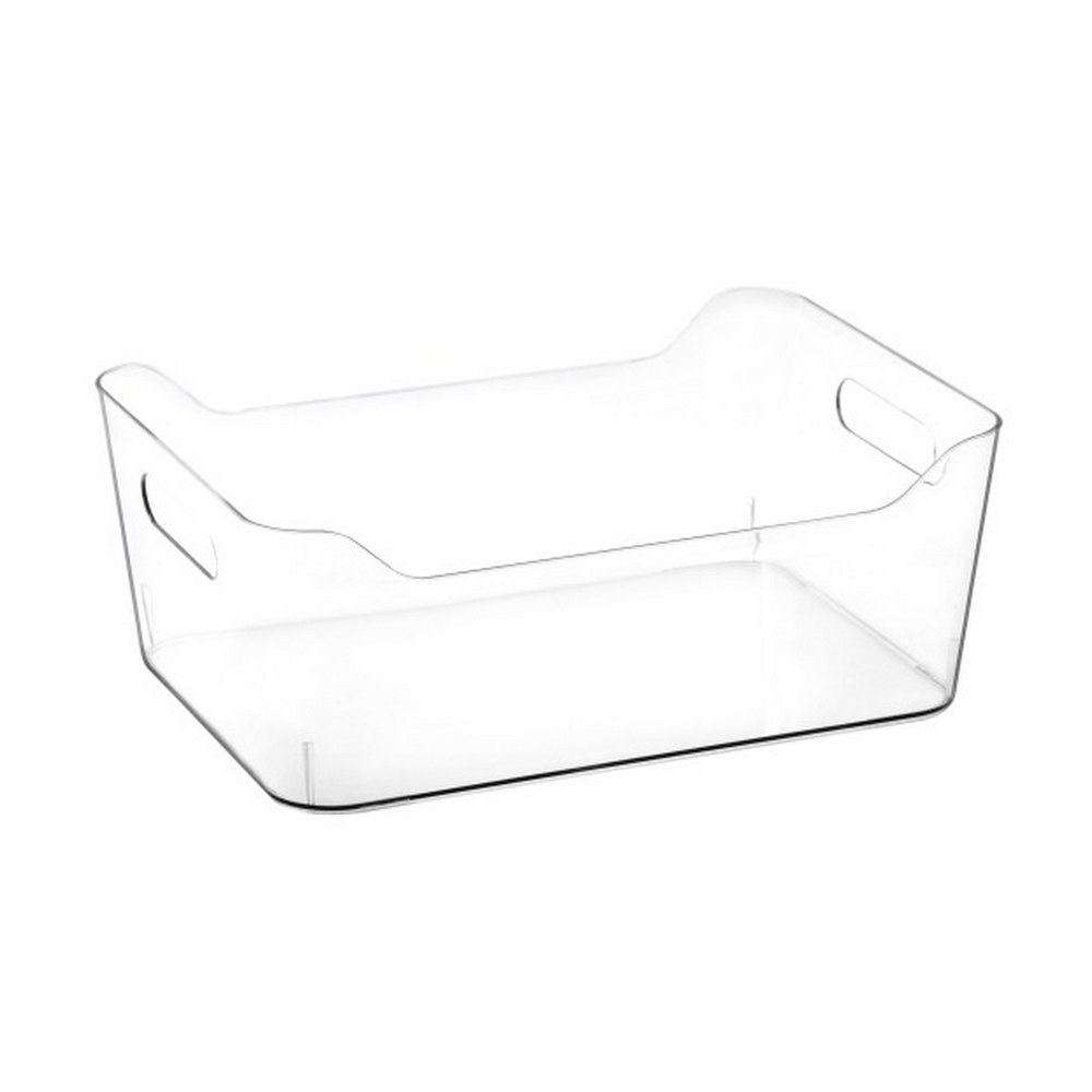 Caja organizadora acrílica 3l 24 x 17 x 10.5 cm