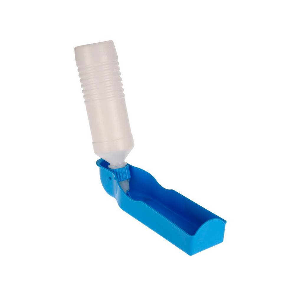 Botella de agua plástica para mascota 450 ml