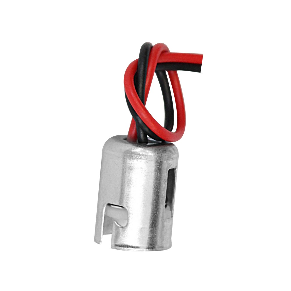 Socket metálico de bayoneta para foco de carro 2 contactos