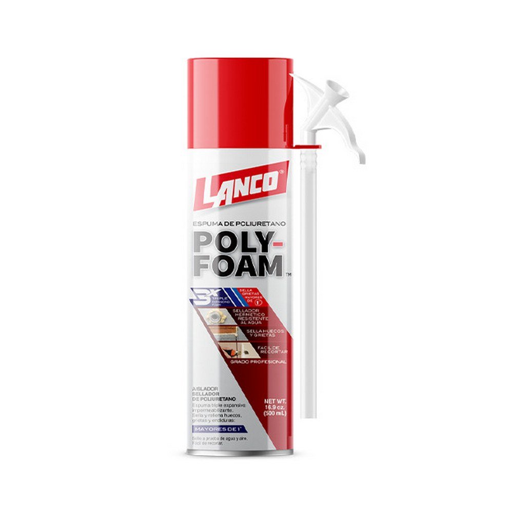 Espuma de poliuretano poly-foam 500 ml (16.9 oz)