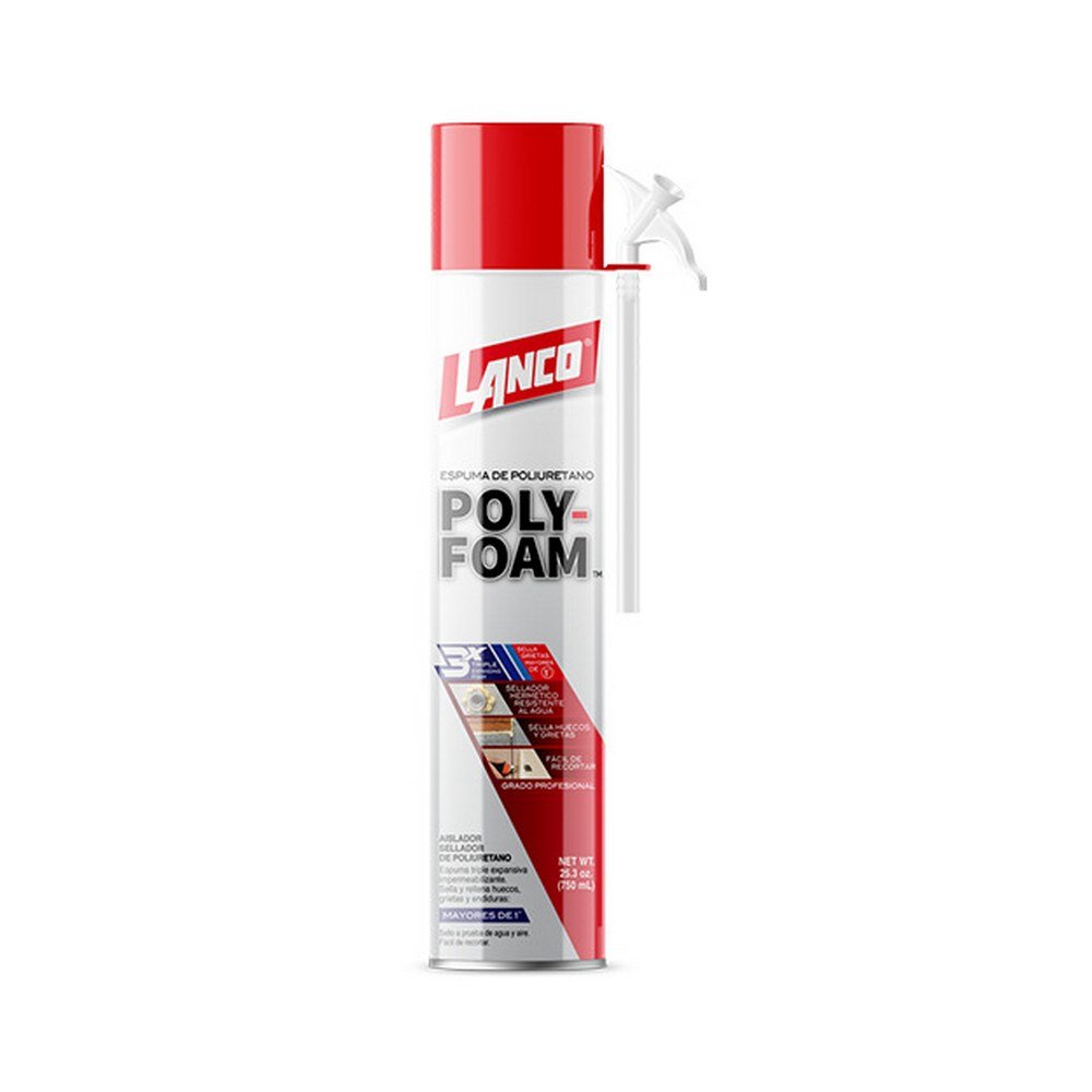 Espuma de poliuretano poly-foam 750 ml (oz)