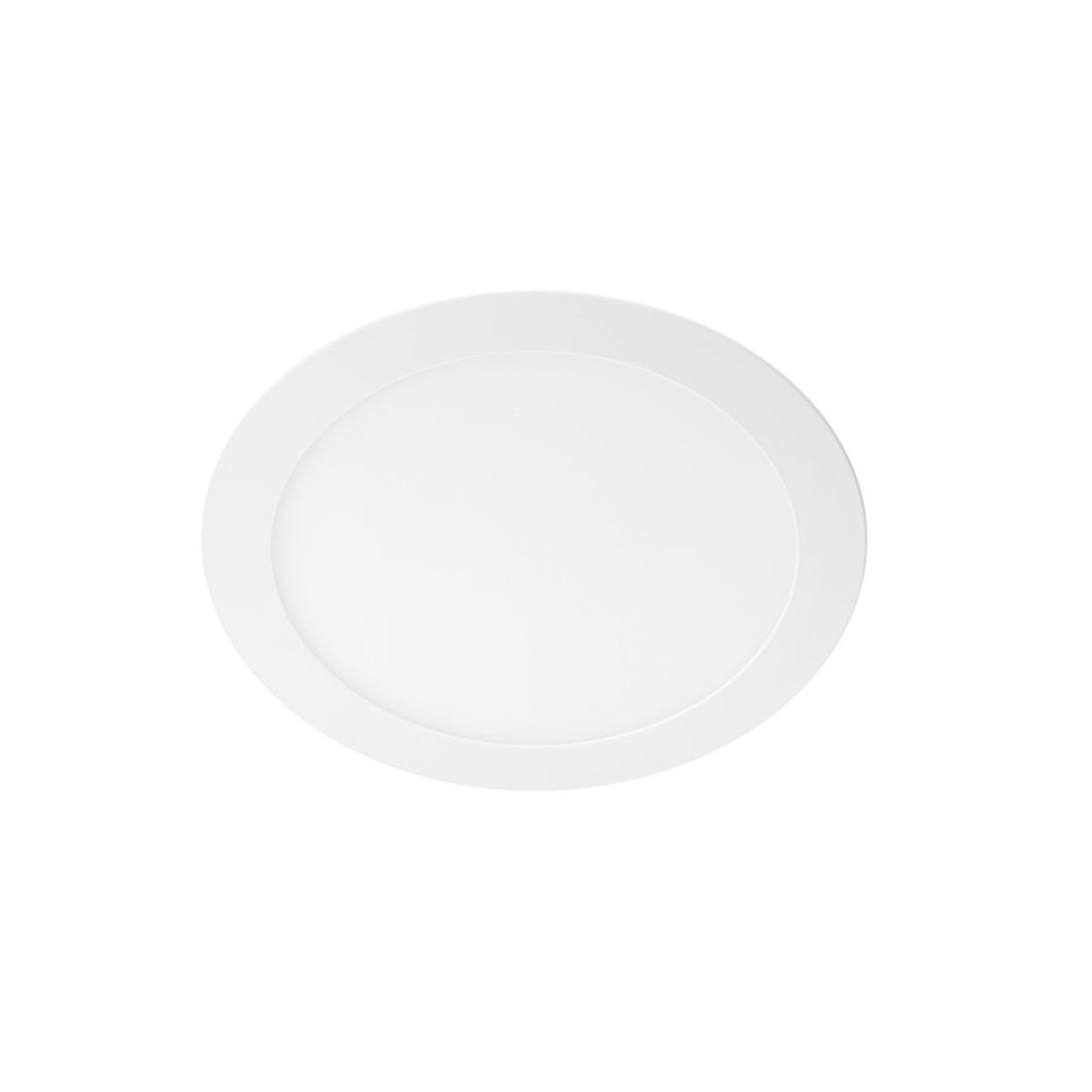 Panel led redondo de empotrar 18w luz amarilla