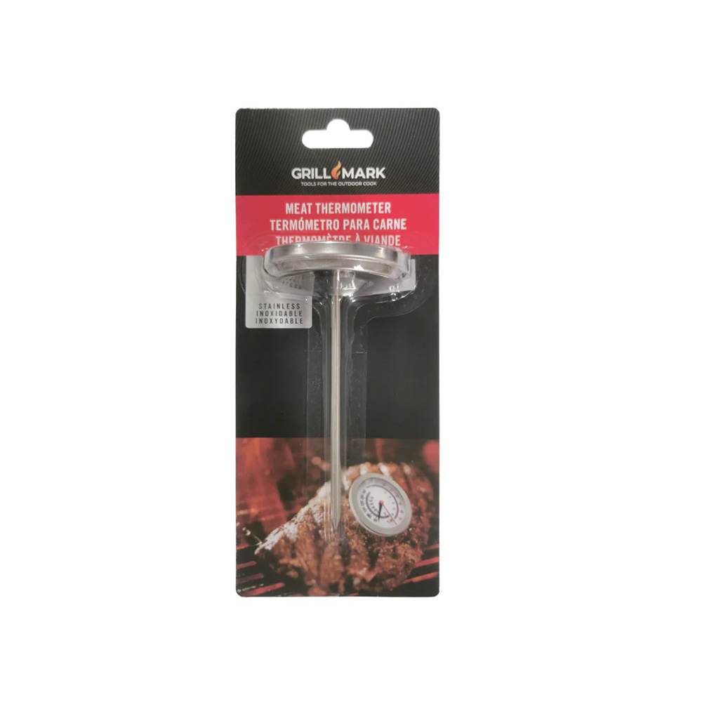 Termometro analogo de acero para carne