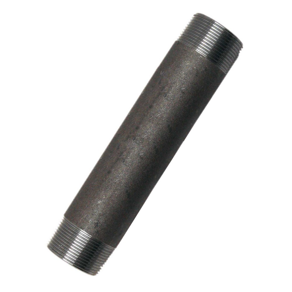 Niple acero al carbón 1/2x6 pulg