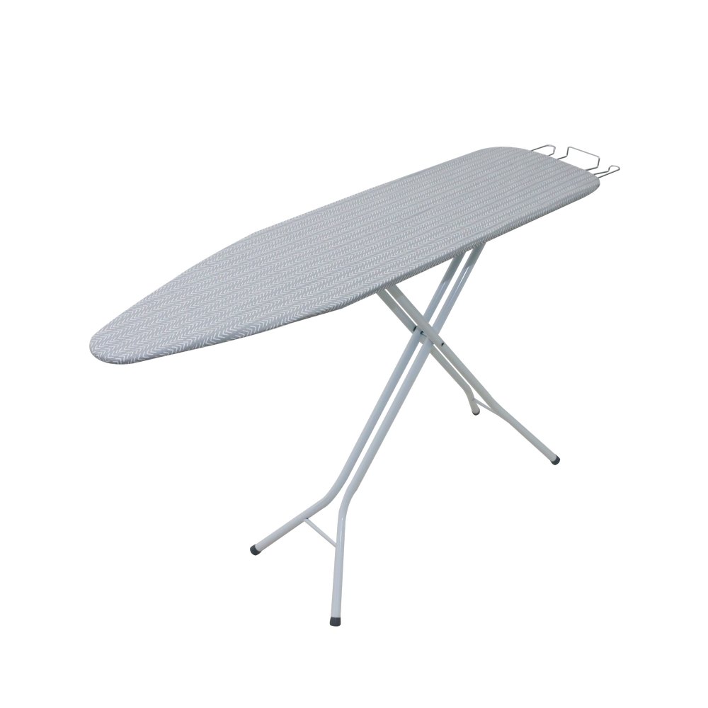 Planchador de metal ajustable 137.16 cm azul con lineas