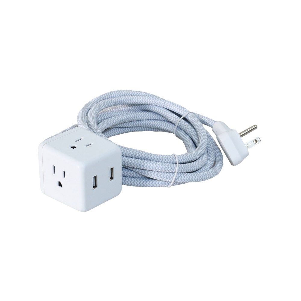 Protector de voltaje 125v con extension usb