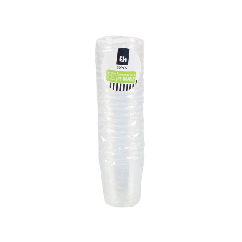Vaso de plástico para shot 30 ml s/20
