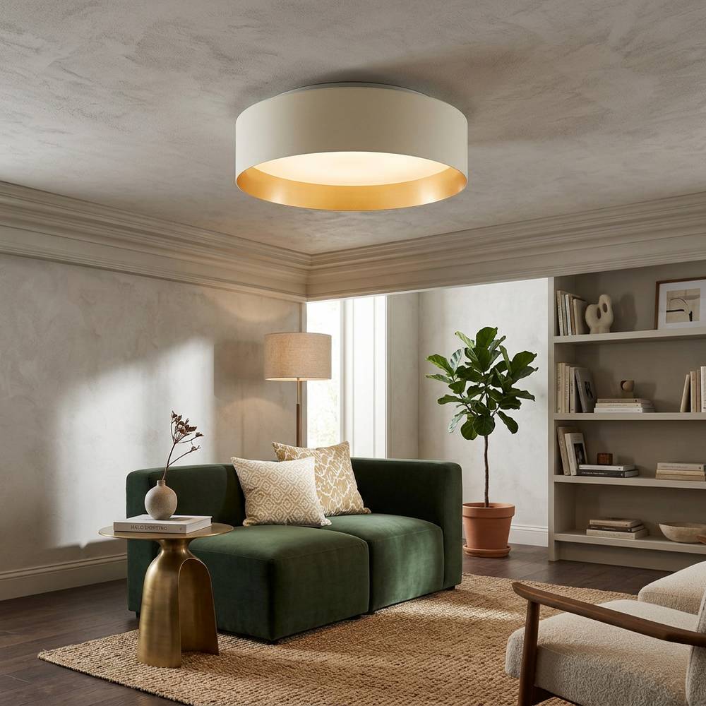 Lampara led techo blanco 15w 100-240v 3000k-6500k