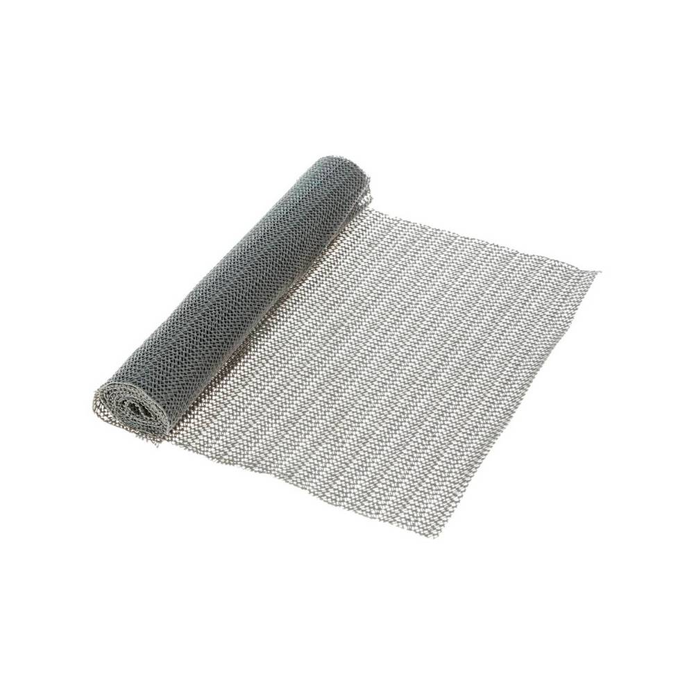 Alfombra antideslizante de cocina color gris 150 x 30 cm
