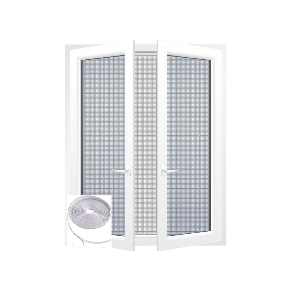 Malla mosquitera 150 x 250 cm mas cinta adhesiva 8 m x 0.7 cm