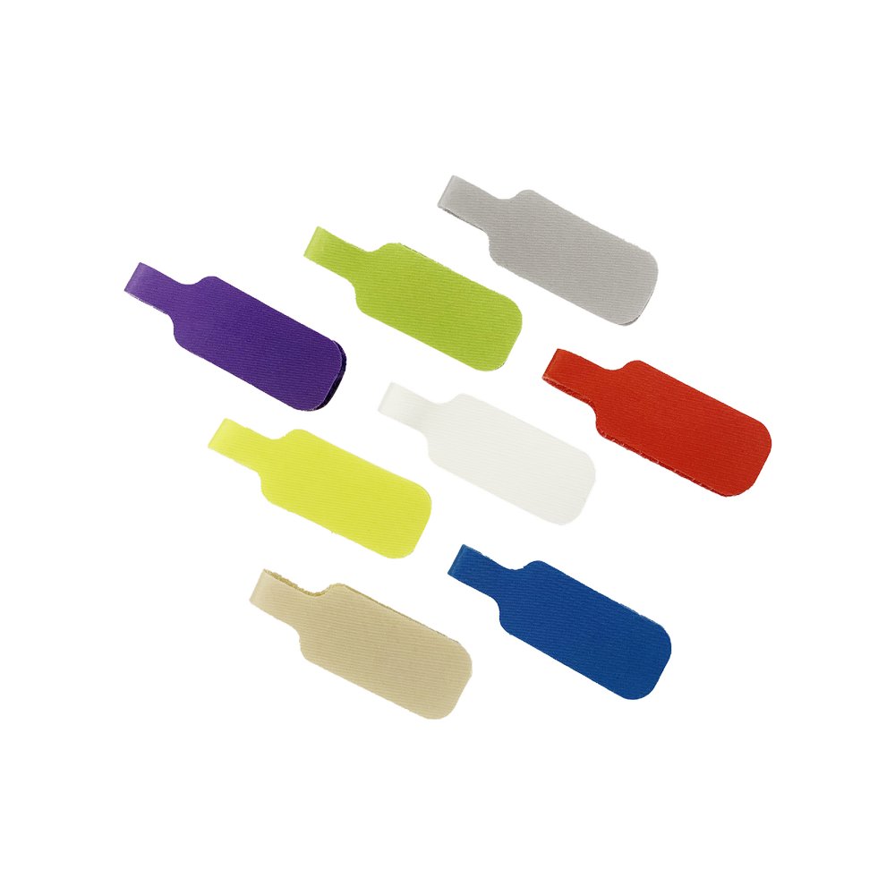 Distintor para cable etiqueta multicolor 10 piezas