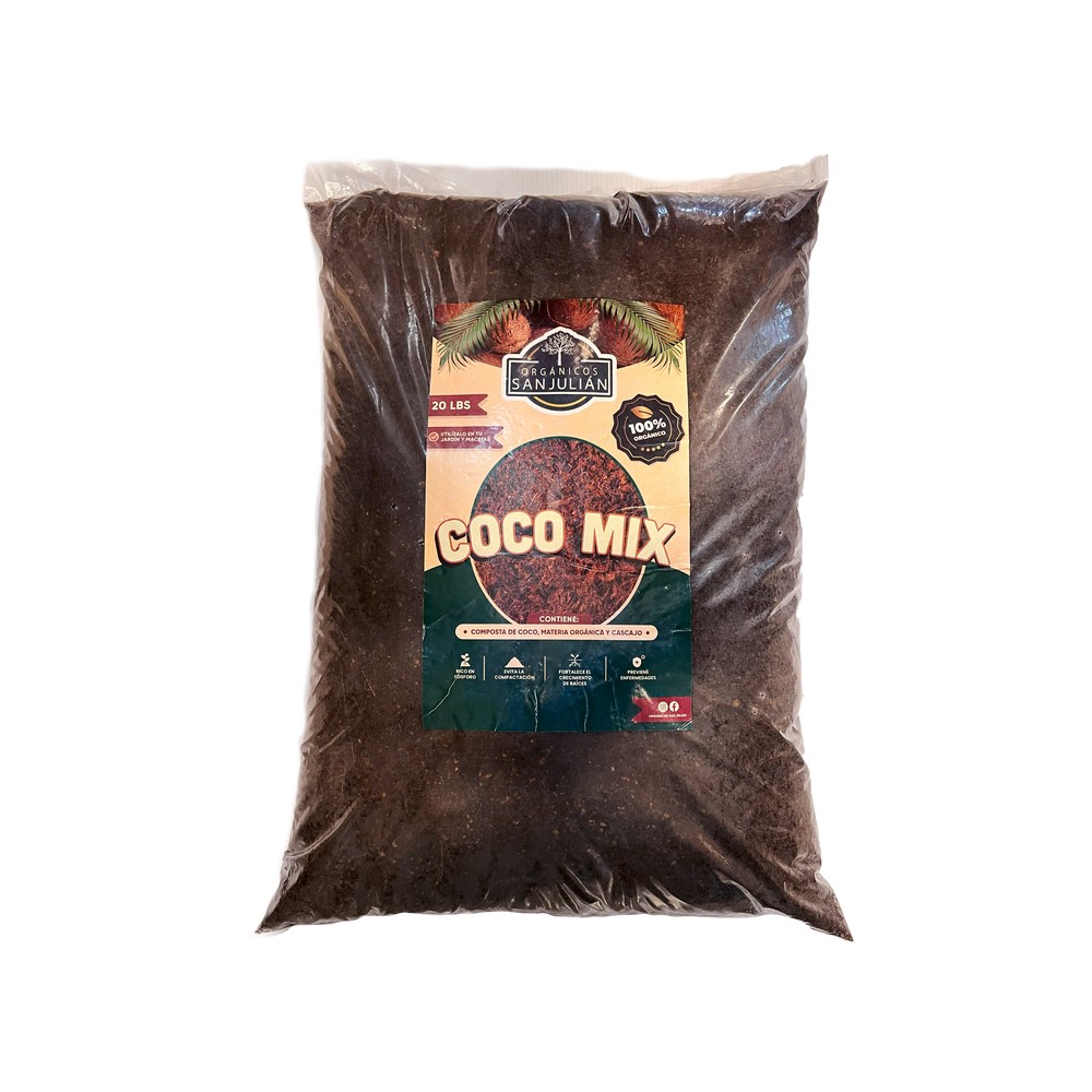 Sustrato de compostaje de coco 20 lb (9.07 kg)