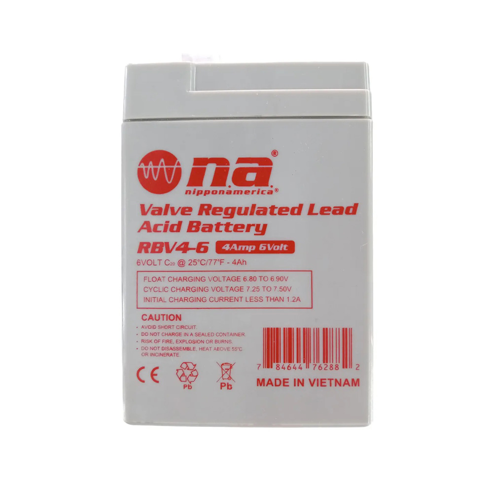 Batería recargable 6v 4a