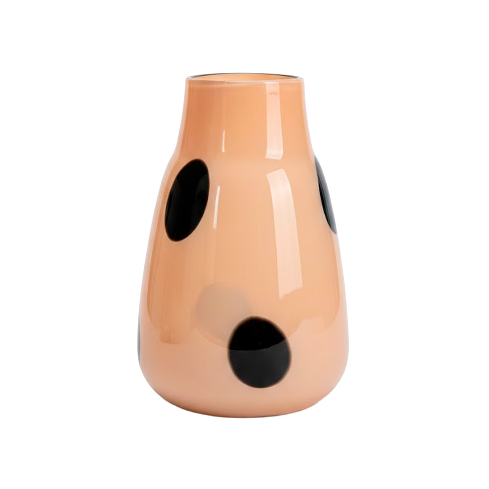 Florero decorativo de vidrio 32 x 11 cm carey