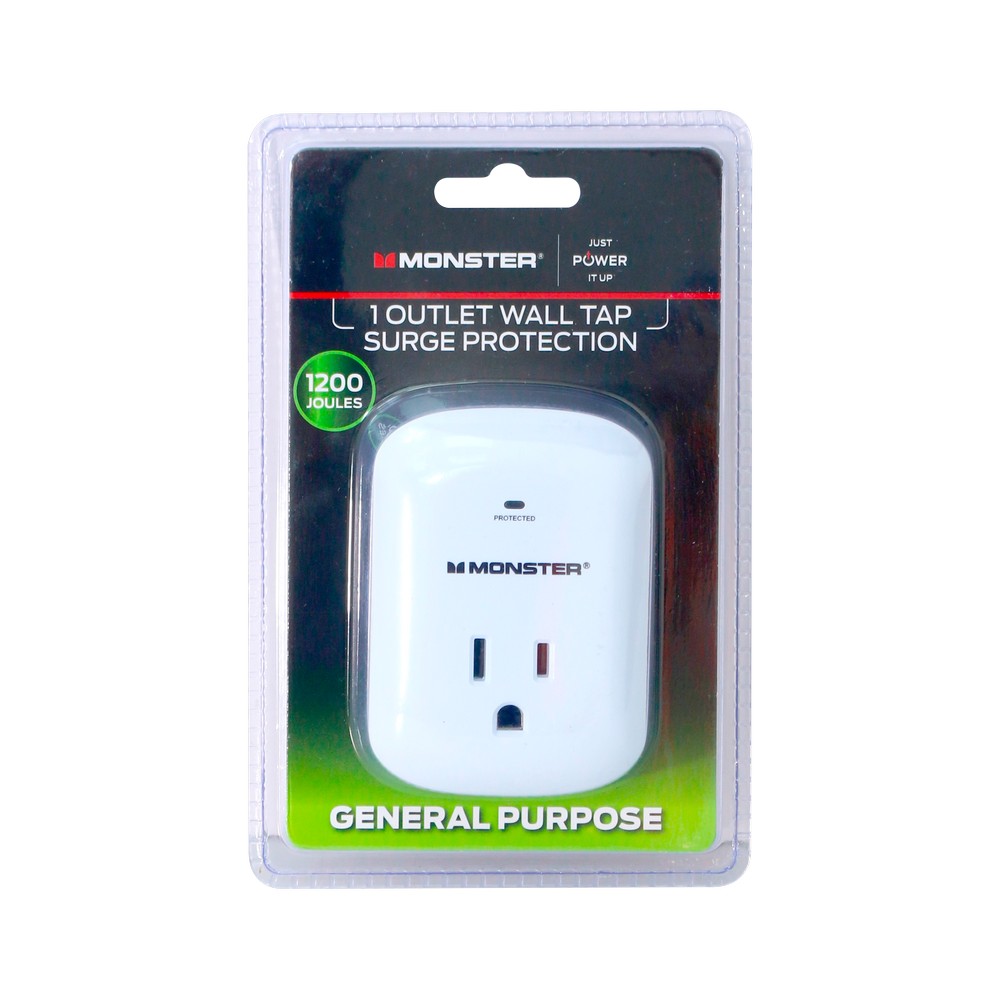 Protector de voltaje blanco