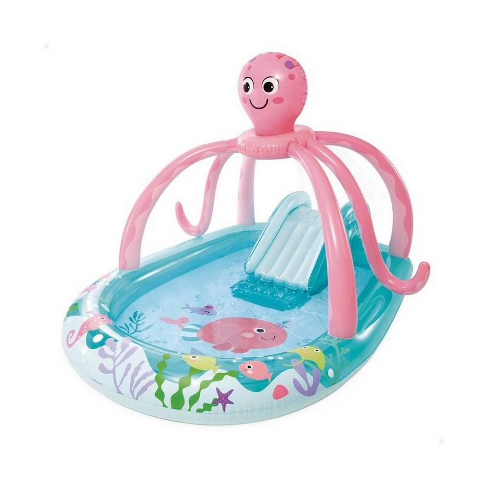 Piscina inflable pulpo para niños 2+ años 183 x 234 x 150 cm