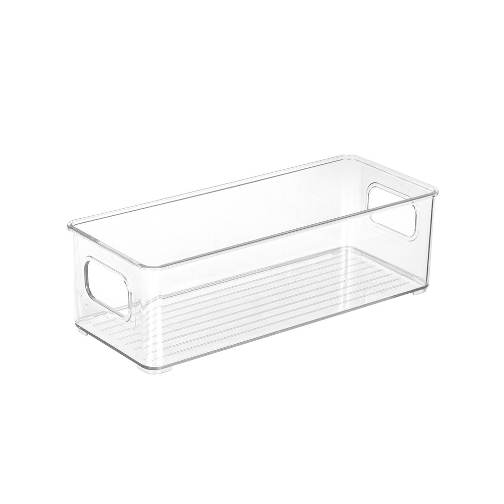 Caja organizadora acrílica para refrigerador 25.5 x 10 x 7.5 cm