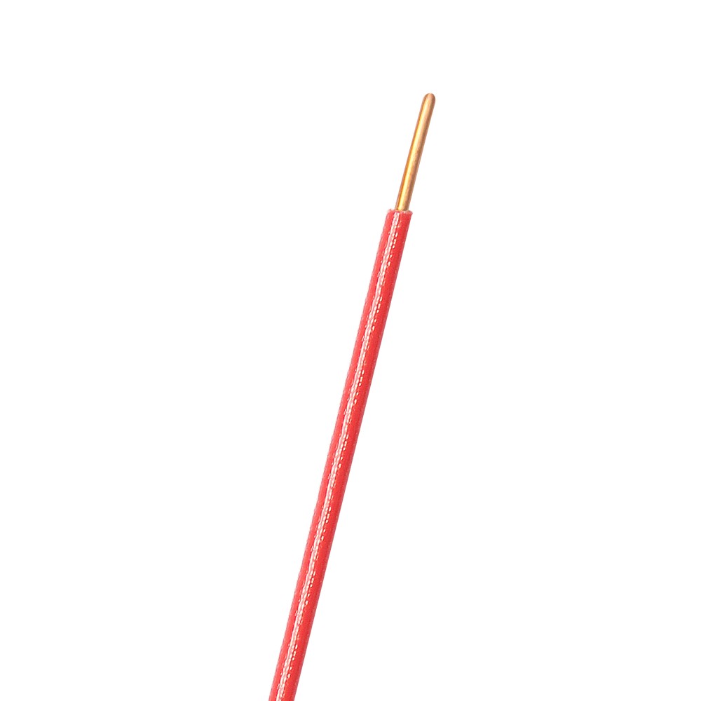 Alambre eléctrico thhn 14 (2.08 mm2) rojo