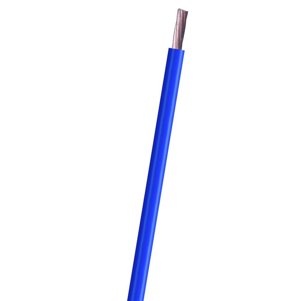 Cable eléctrico thhn 12 (3.31 mm2) azul