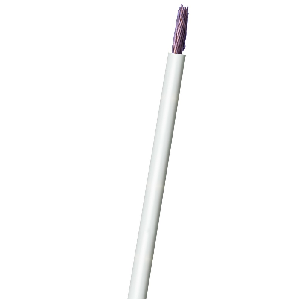 Cable sae automotriz 10 (5.26 mm2) color blanco