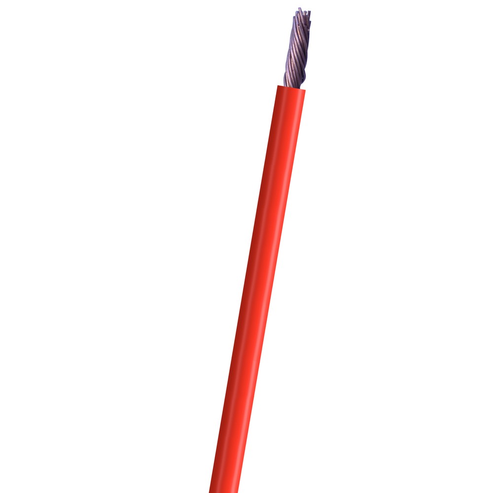 Cable sae automotriz 10 (5.26 mm2) color rojo