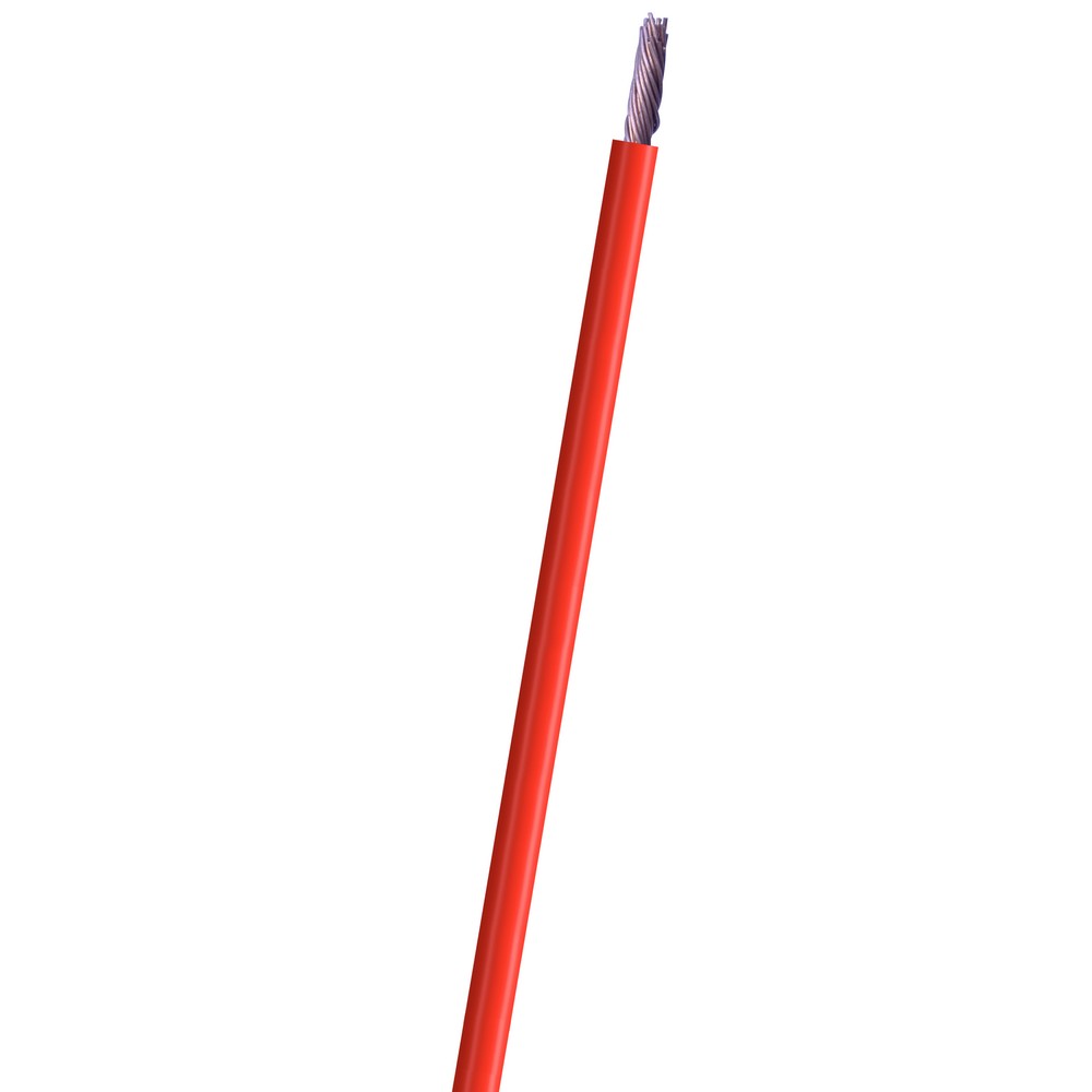 Cable sae automotriz 14 (2.08 mm2) color rojo