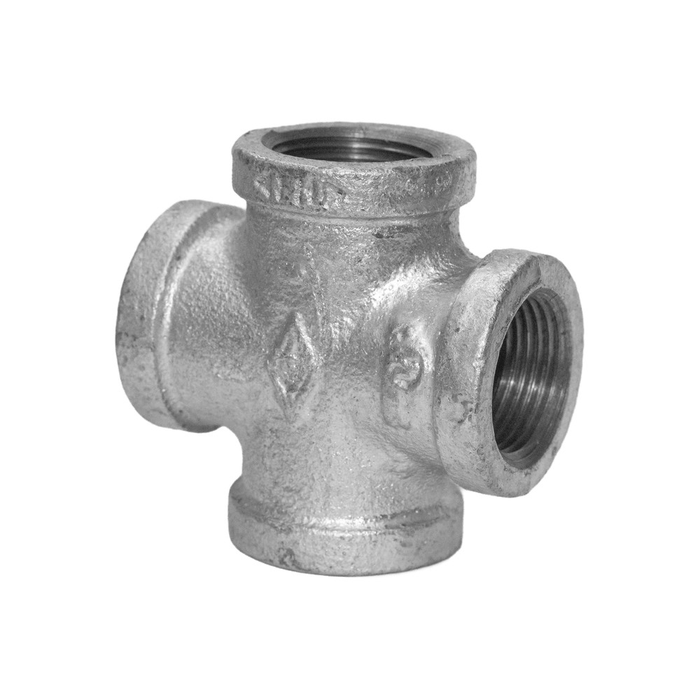 Cruz galvanizada de 19.05 mm (3/4 pulgada)