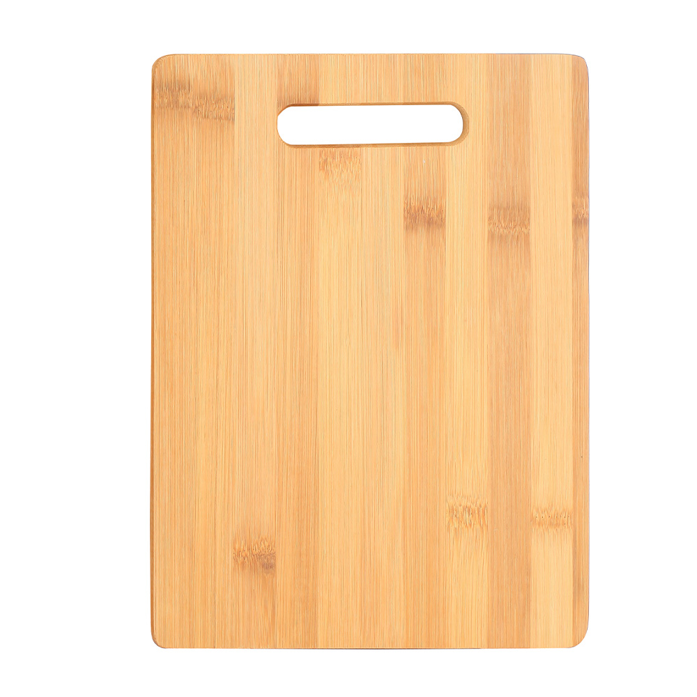 Tabla para picar rectangular de bambú 30 x 23 x 0.9 cm