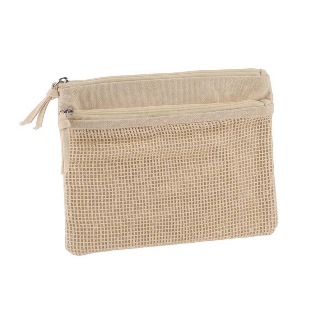 Estuche multiusos de algodón natural