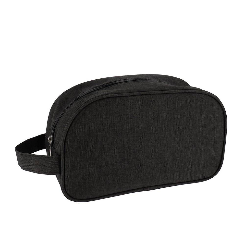 Bolsa organizadora rectangular de poliéster negro