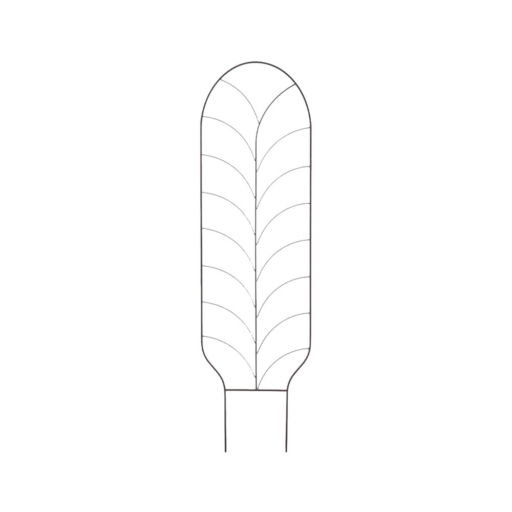 Valla decorativa para jardin 42x150 cm gris
