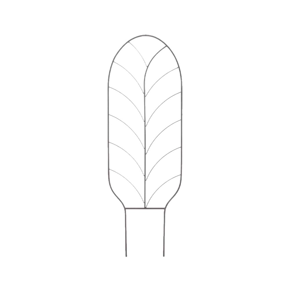 Valla decorativa para jardin 36x110 cm gris