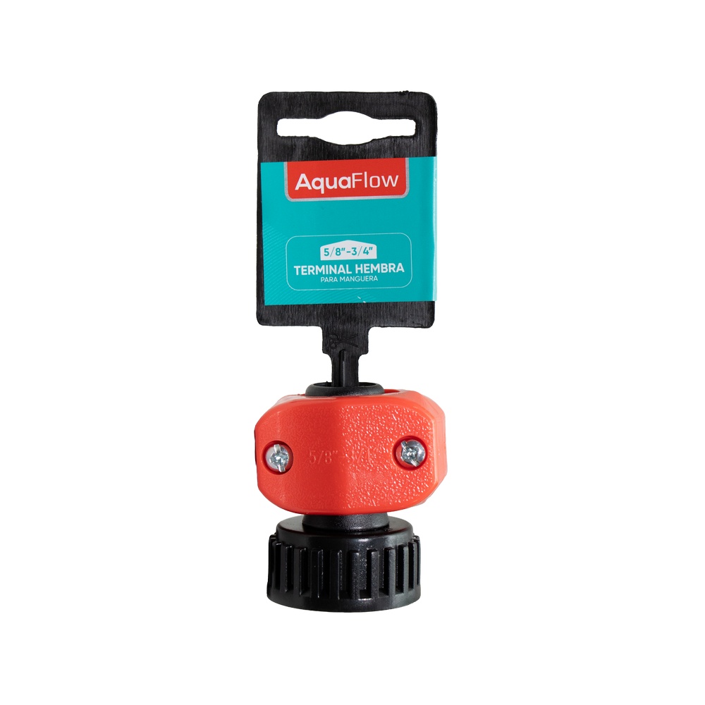 Terminal hembra para manguera 19.05 mm (3/4 pulg)