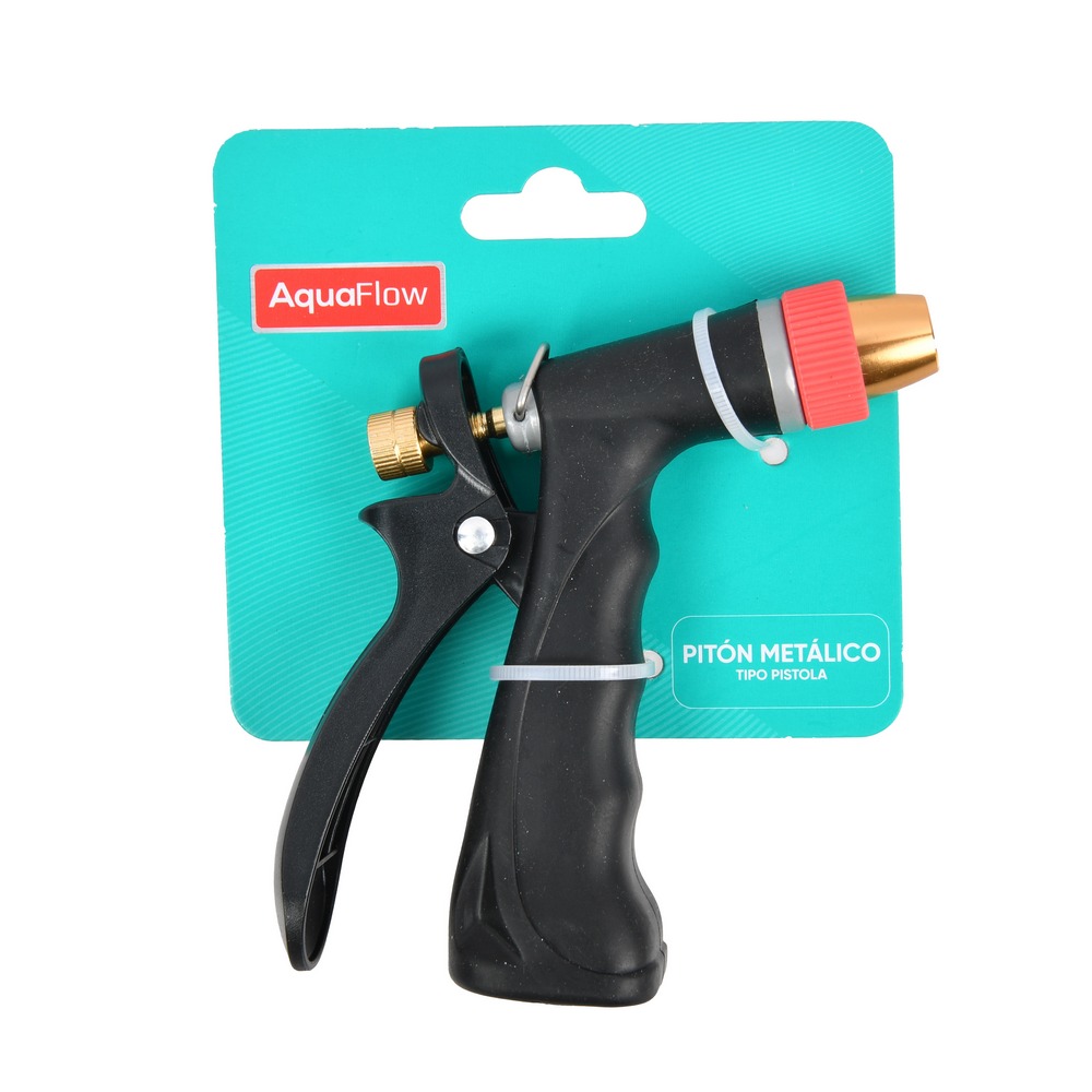 Pitón tipo pistola metálico ajustable