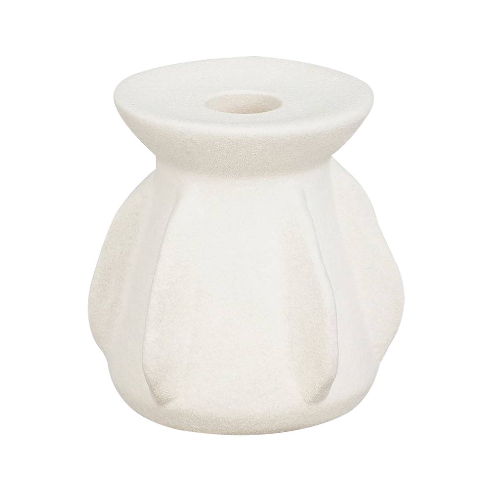 Candelabro 9 cm blanco