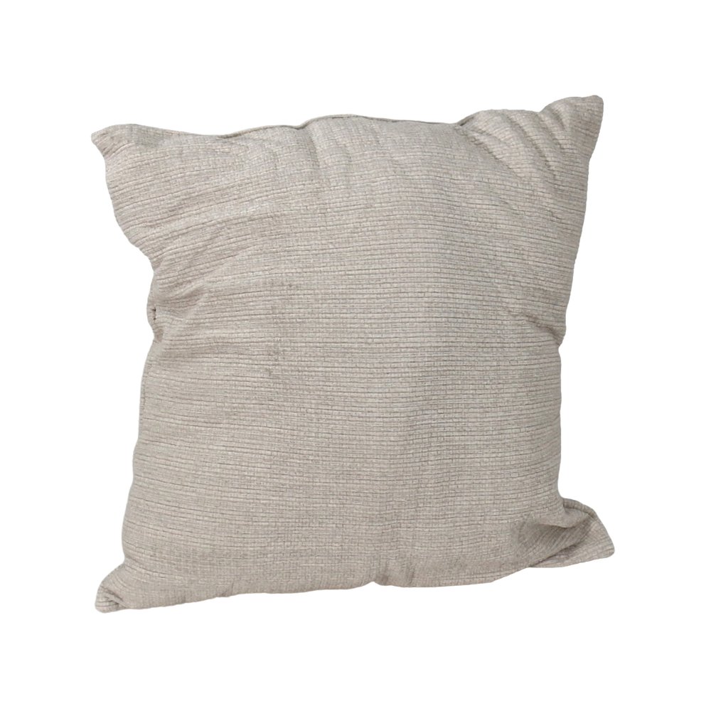 Cojin decorativo beige chenille embossed 45 x 45 cm