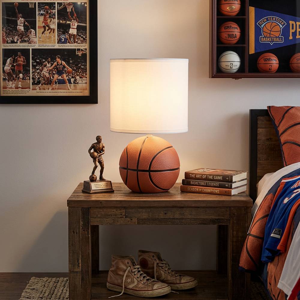 Lampara de mesa basketball 1l e14 40w