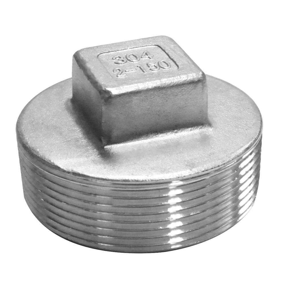 Tapon macho inoxidable 2 pulg