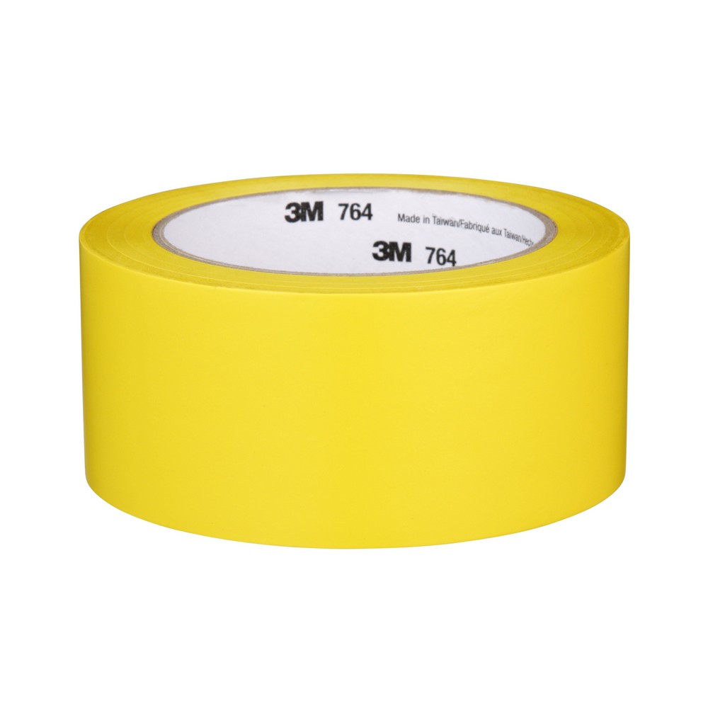 Cinta para señalizar color amarillo de 50.8 mm x 32.91 m