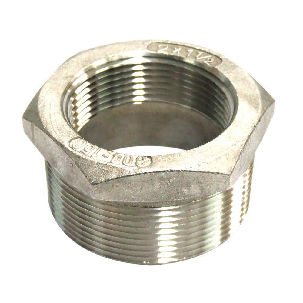 Bushing acero inoxidable 2x1.1/2 pulg